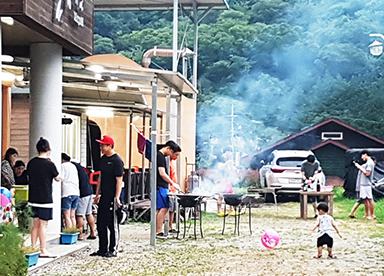 바비큐시설