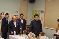 아로마관방문중인 시.도 관계자님들